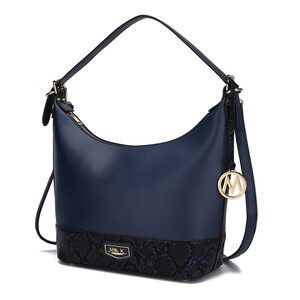 4274 Shoulder Bag , Vegan Leather Hobo Fashion Handbag Messenger Purse